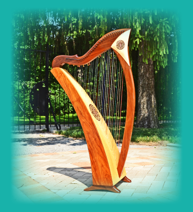 Celtic harp